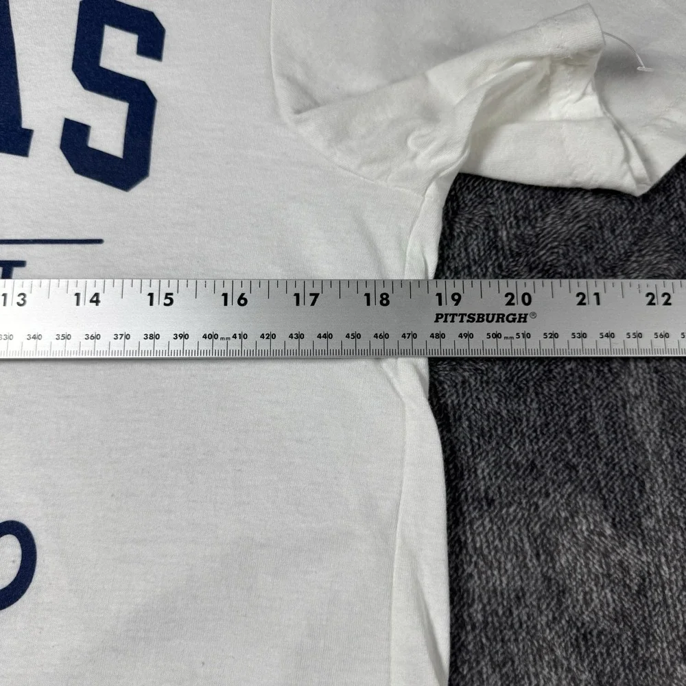 New Dallas Cowboys Authentic Apparel Men's Small‎ White T Shirt NFC East NWOT